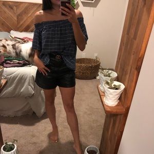 Off the shoulder top